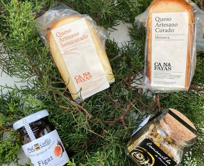 Lote de productos de Menorca.